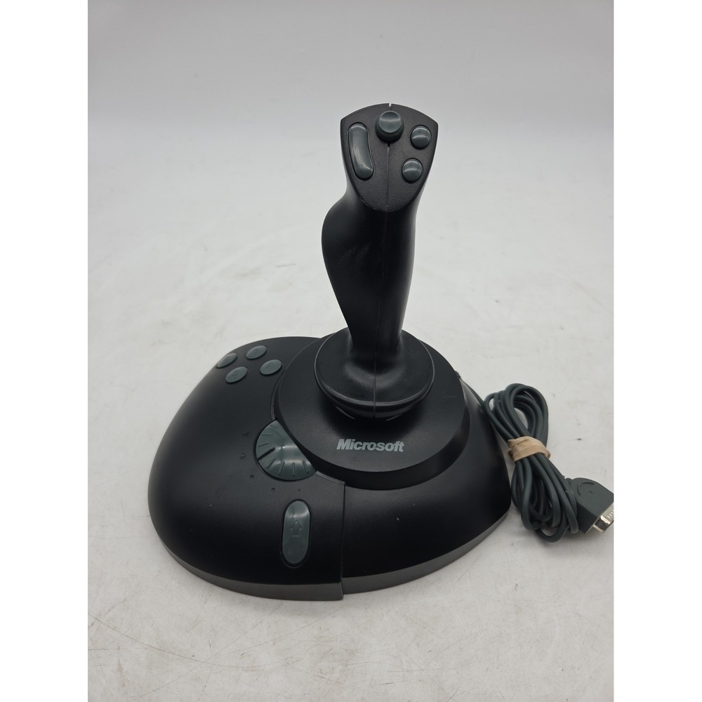 Microsoft SideWinder Precision Pro Joystick Wired Black Ergonomic X03-57540